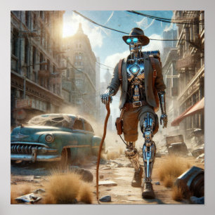 Robot i Ghost Town Poster