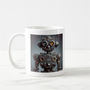 Robot-Inspired Boys Kaffemugg