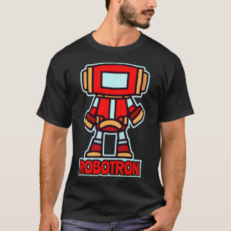 Robot Invasion Robotron för barn T Shirt