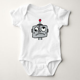 Robot Jeanie Baby One-sie Baby Bodyrörelsedräkt T Shirt