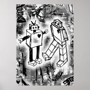 Robot Kärlek Poster