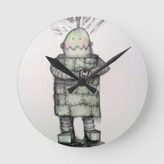 Robot kärlek rund klocka