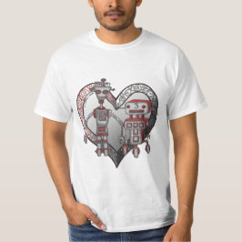 Robot Kärlek t-shirt