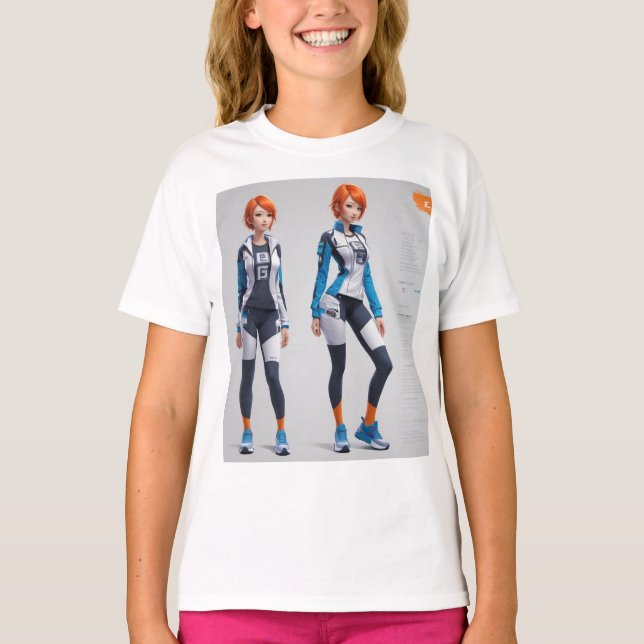 Robot-logotyp T Shirt (Framsida)