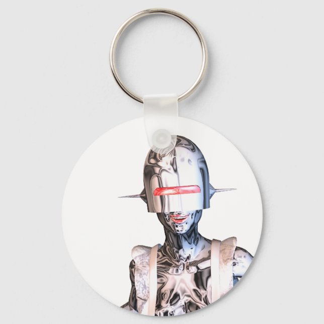 robot maid nyckelring (Framsida)