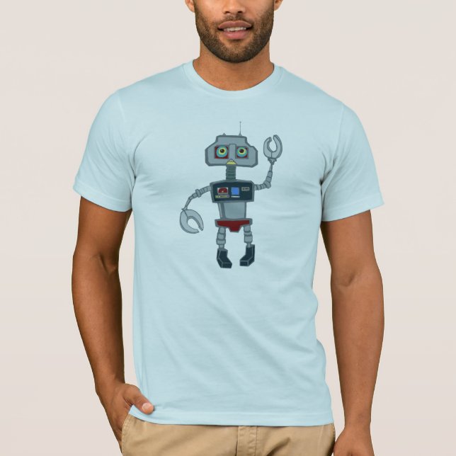 Robot (manlig) tee (Framsida)