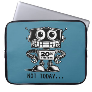 Robot med låg effekt - inte idag... laptop fodral