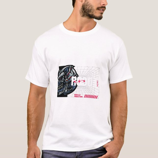 Robot Mind Beyond Human T Shirt (Framsida)