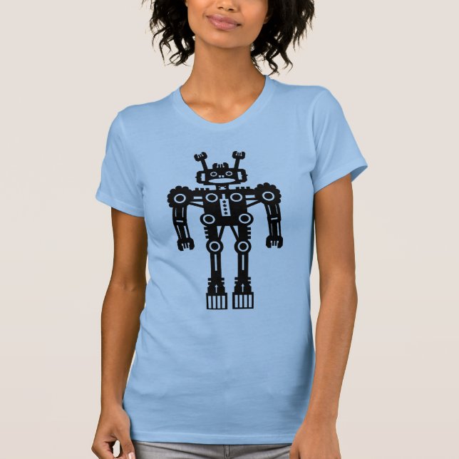 Robot Mk I - Anpassad Tee Shirt (Framsida)