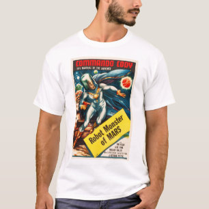 ROBOT MONSTER OF MARS Commando Cody Retro Sci Fi T Shirt
