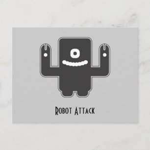Robot Monster Vykort