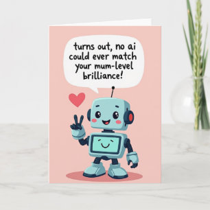 Robot Mors Dag-kort Kort