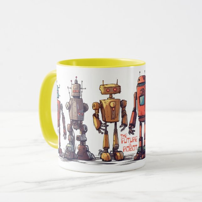 Robot Mugg (Framsida vänster)
