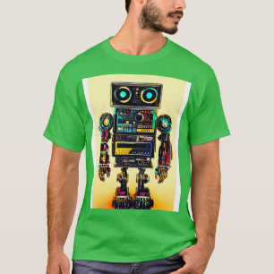 Robot Music T Shirt
