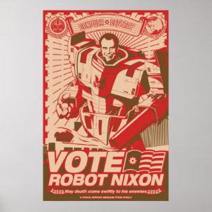 Robot Nixon Poster