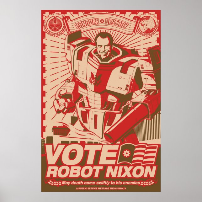 Robot Nixon Poster (Framsidan)