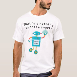 Robot Pappa Joke T Shirt