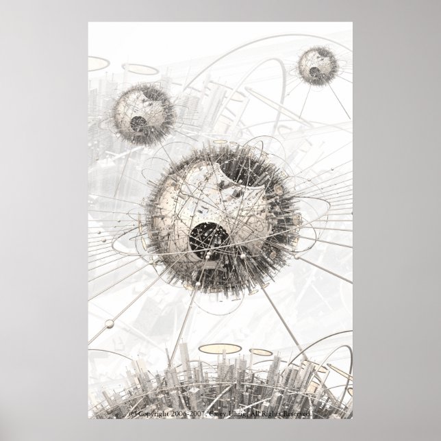 Robot Planet Poster (Framsidan)