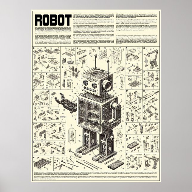 Robot Poster (Framsidan)
