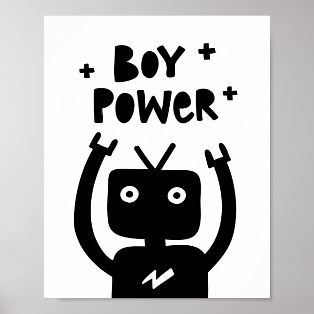 Robot Power Poster (Framsidan)