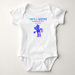 Robot Press & Gripper Baby Bodydress T Shirt