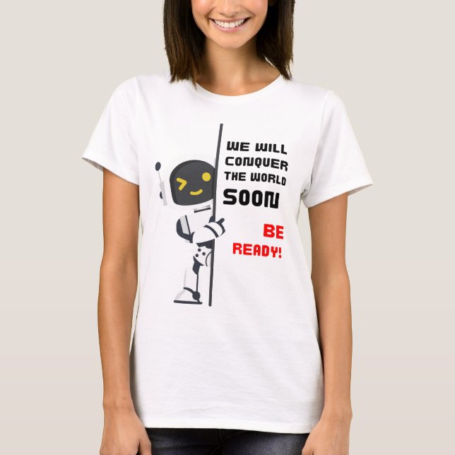 ROBOT QUOTE T SHIRT (Framsida)