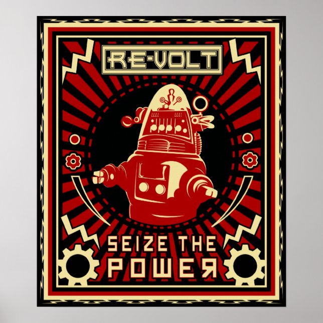 Robot Re-volt Poster (Framsidan)