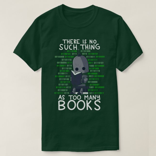 Robot Reader T Shirt (Design framsida)