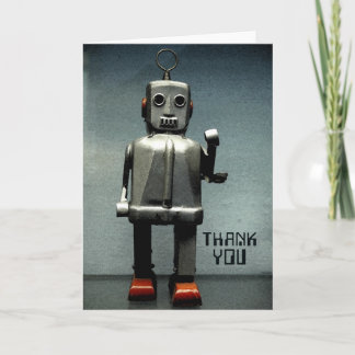 Robot Red Shoes Tack Kort