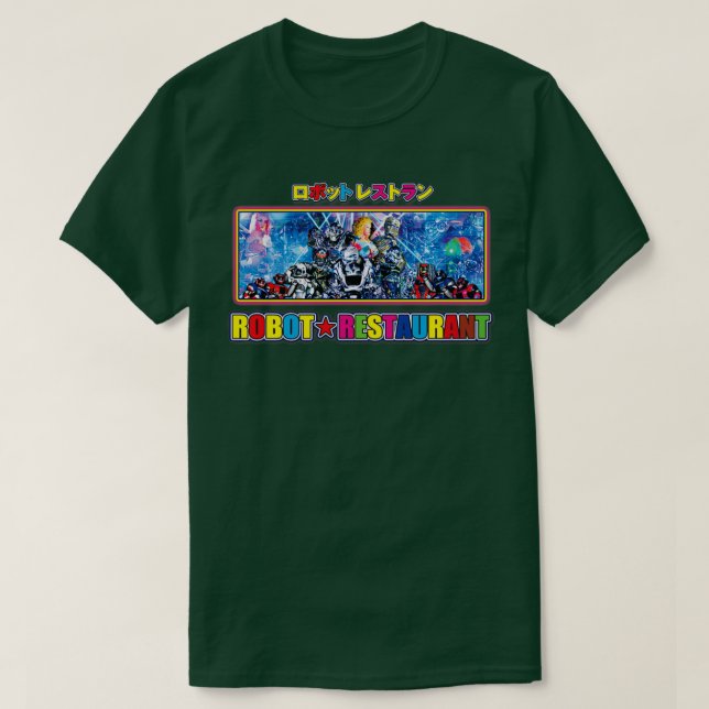 Robot Restaurant T Shirt (Design framsida)