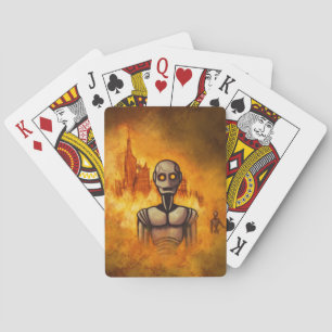 robot revolution scifi spel kort