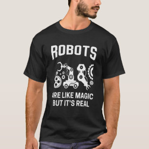 Robot Robotic Robotics Ingenjör Artifical Intellig T Shirt