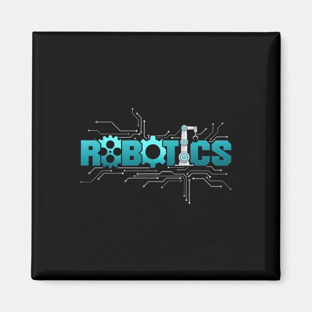 Robot Robotteknik Ingenjör Robotteknik  Magnet (Framsidan)