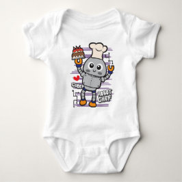 Robot shef t shirt