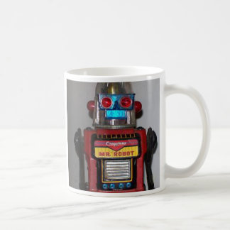 Robot sju kaffemugg