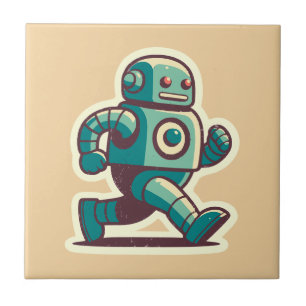 Robot Springer Kakelplatta
