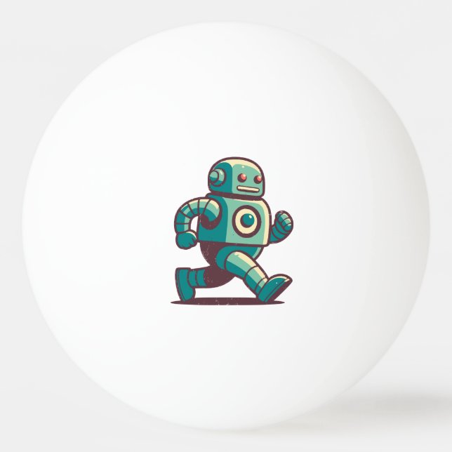 Robot Springer Pingisboll (Framsidan)