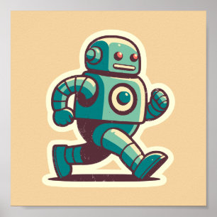 Robot Springer Poster