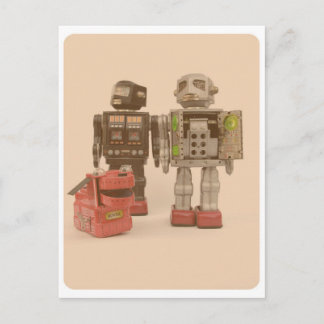 Robot Suburbia Vykort