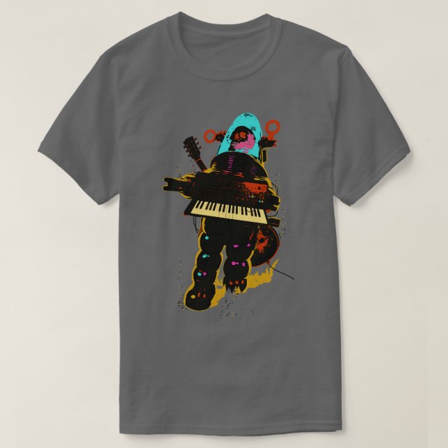 ROBOT SYNTH T SHIRT (Design framsida)