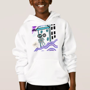 Robot T killarna kärlek droid sci fi Shirt