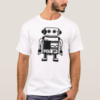 robot t-shirt
