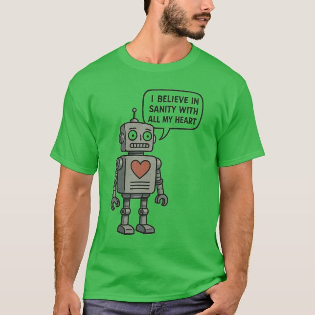 Robot T Shirt (Framsida)