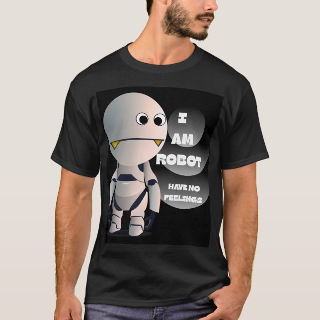 Robot T-shirt (Framsida)