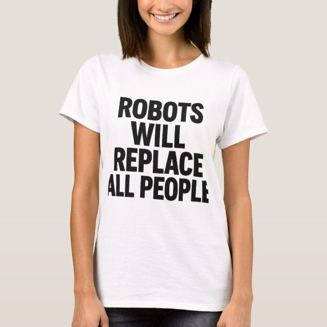 Robot T Shirt (Framsida)