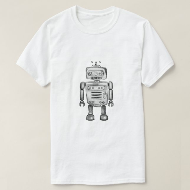 Robot T-Shirt (Design framsida)