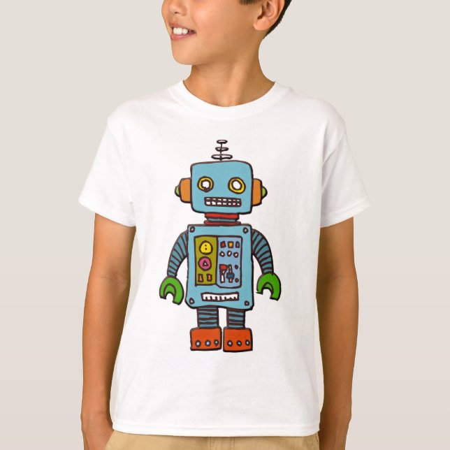 Robot t-shirt (Framsida)