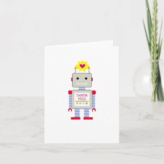 Robot Tackkort (Framsida)