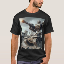 Robot Tank T Shirt