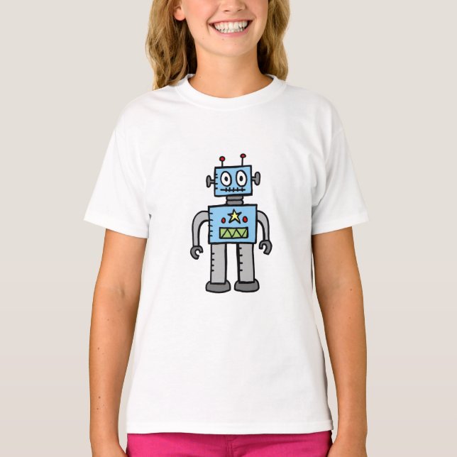 robot! tee shirt (Framsida)